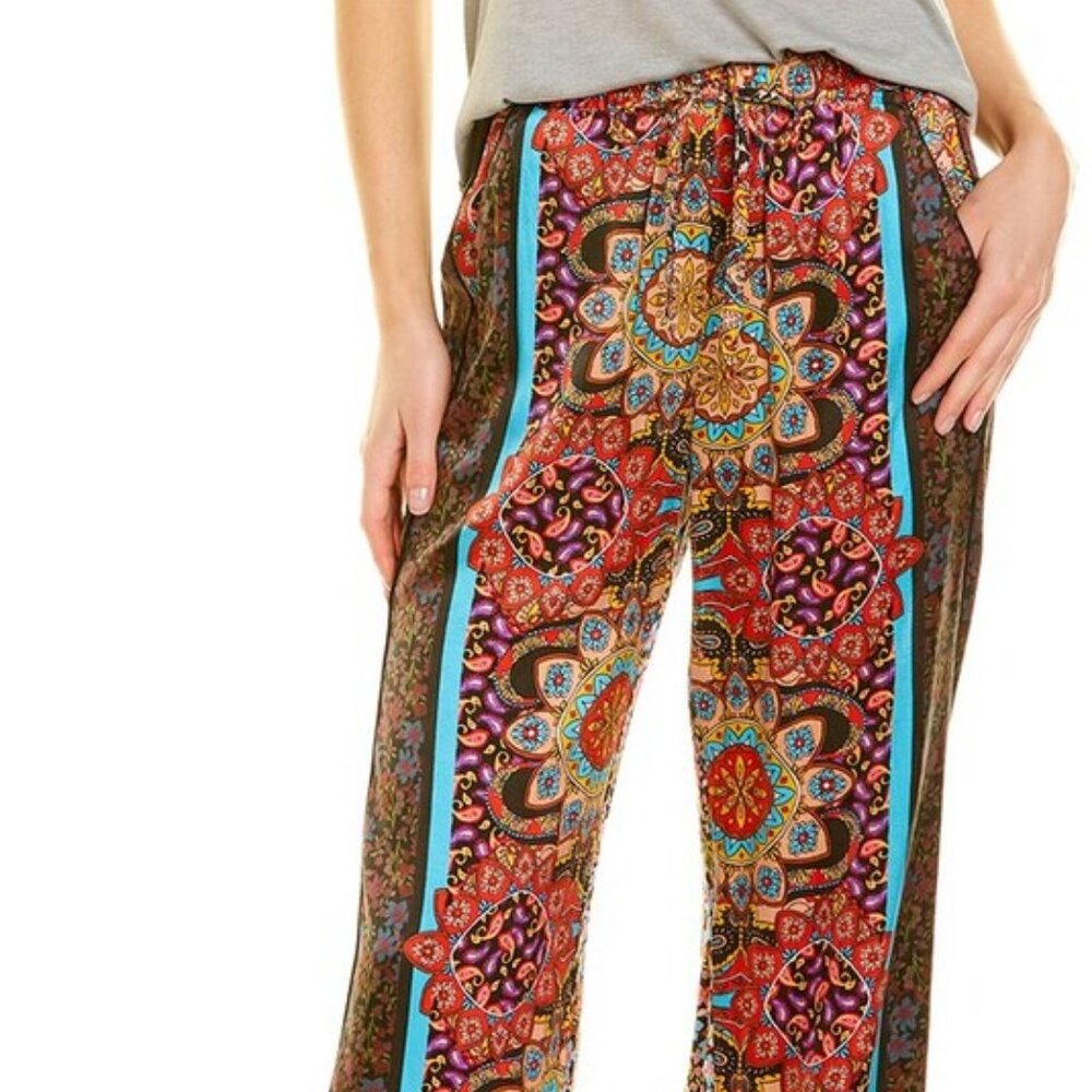 Johnny Was Silk Mandala Jesse Pant in XL